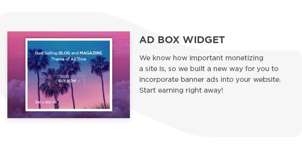 Ad box widget